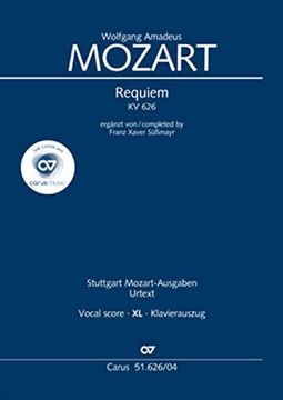 portada Requiem (Klavierauszug Xl): Süßmayr-Version kv 626, 1791 (en Latin)