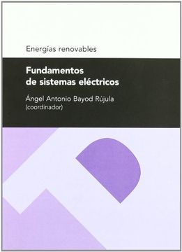 portada Fundamentos de Sistemas Eléctricos (Energías Renovables) (Textos Docentes) (in Spanish)