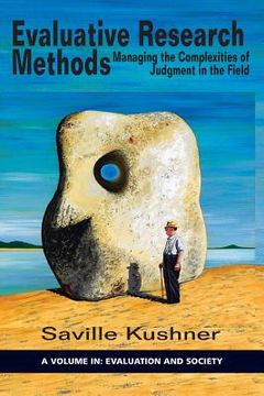 portada Evaluative Research Methods: Managing the Complexities of Judgement in the Field (in English)