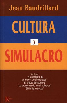 portada Cultura y Simulacro (in Spanish)