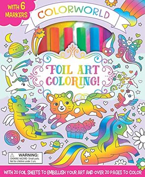 portada Colorworld: Foil art Coloring! (en Inglés)