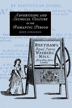 portada Advertising and Satirical Culture in the Romantic Period Paperback (Cambridge Studies in Romanticism) (en Inglés)