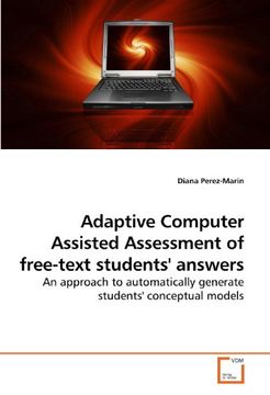 portada Adaptive Computer Assisted Assessment of free-text students' answers: An approach to automatically generate students' conceptual models