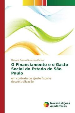 portada O Financiamento e o Gasto Social do Estado de São Paulo