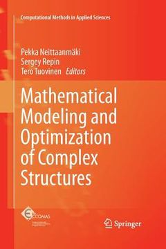 portada Mathematical Modeling and Optimization of Complex Structures (en Inglés)