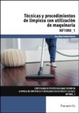 portada Técnicas y procedimientos de limpieza con utilización de maquinaria
