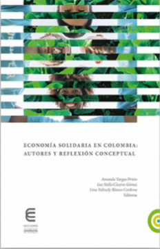 portada Economia Solidaria en Colombia: Autores y Reflexi (in Spanish)