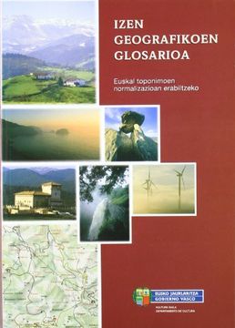 portada Izen Geografikoen Glosaria (Kultura eta Turismoa) (en Euskera)