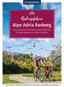 portada Kompass Radreiseführer Alpe Adria Radweg (en Alemán)