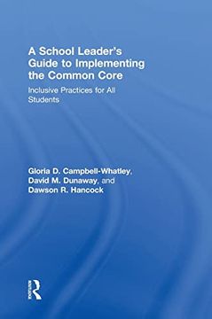 portada A School Leader's Guide to Implementing the Common Core: Inclusive Practices for all Students (en Inglés)