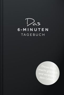 portada Das 6-Minuten-Tagebuch (Schwarz) (en Alemán)