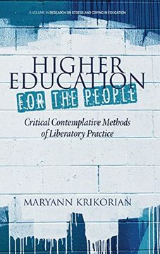 portada Higher Education for the People: Critical Contemplative Methods of Liberatory Practice (in English)
