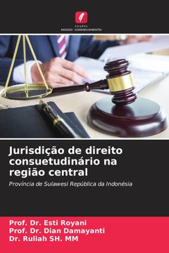 portada Jurisdição de Direito Consuetudinário na Região Central