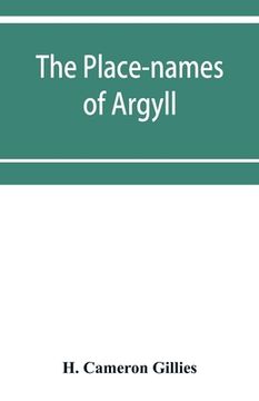 portada The place-names of Argyll (en Inglés)