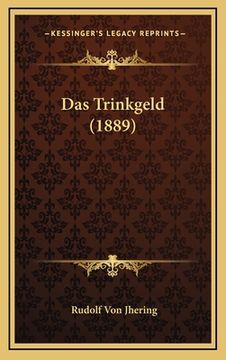 portada Das Trinkgeld (1889) (en Alemán)