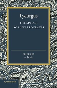 portada The Speech Against Leocrates (en Inglés)