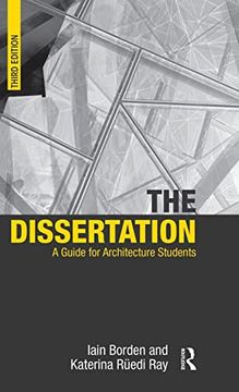 portada The Dissertation: A Guide for Architecture Students (en Inglés)