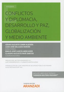 portada Conflictos y Diplomacia, Desarrollo y Paz, Globalización y Medio Ambiente (Papel + E-Book)