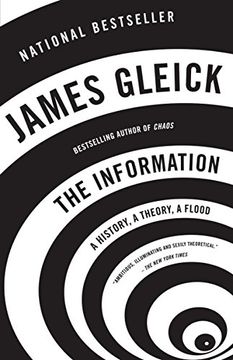 portada The Information: A History, a Theory, a Flood (libro en Inglés)
