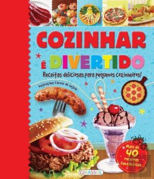 portada Cozinhar é Divertido (Portuguese Edition)