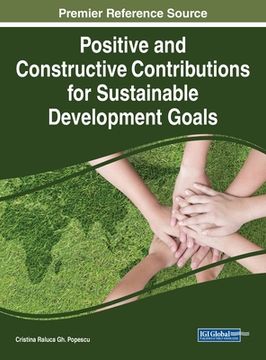 portada Positive and Constructive Contributions for Sustainable Development Goals (en Inglés)