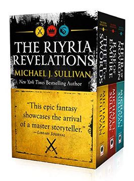 portada The Riyria Revelations: Theft of Swords, Rise of Empire, Heir of Novron (en Inglés)