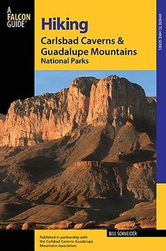 portada a falcon guide hiking carlsbad caverns and guadalupe mountains national parks (en Inglés)