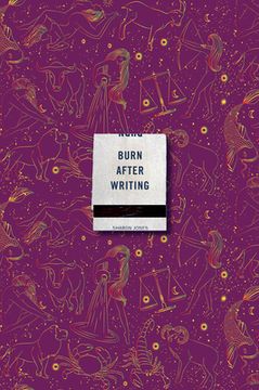 portada Burn After Writing (Celestial 2. 0) (en Inglés)