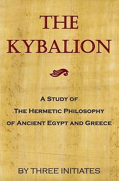 portada the kybalion: a study of the hermetic philosophy of ancient egypt and greece