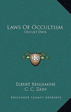 portada laws of occultism: occult data (en Inglés)
