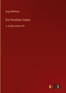 portada Die Freudlose Gasse (en Alemán)