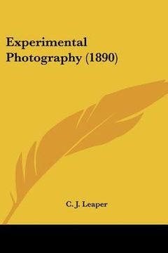 portada experimental photography (1890) (en Inglés)