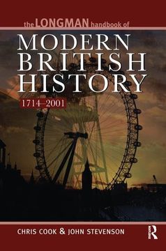 portada Longman Handbook to Modern British History 1714 - 2001 (en Inglés)
