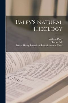portada Paley's Natural Theology (en Inglés)