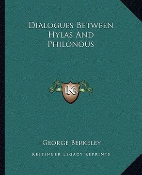 portada dialogues between hylas and philonous (in English)