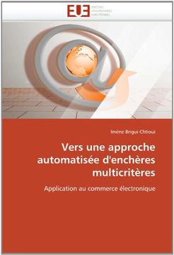 portada Vers Une Approche Automatisee D'Encheres Multicriteres