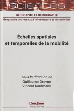 portada Echelles Spatiales et Temporelles de la Mobilite