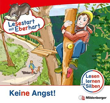portada Lesestart mit Eberhart - Keine Angst! Lesen Lernen mit Silben 1. Klasse (en Alemán)