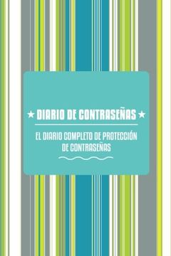 portada Diario de Contrasenas: El Diario Completo de Proteccion de Contrasenas