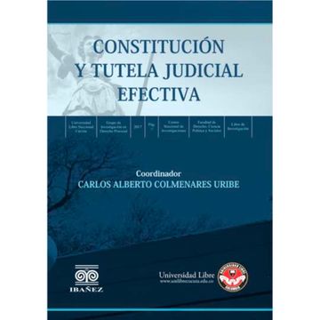 portada CONSTITUCIÓN Y TUTELA JUDICIAL EFECTIVA