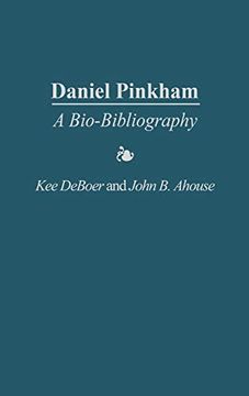 portada Daniel Pinkham: A Bio-Bibliography (in English)