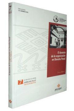 portada El Dominio de la Organización en Derecho Penal (in Spanish)