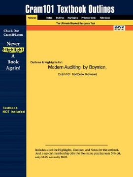 portada studyguide for modern auditing by boynton & johnson & kell, isbn 9780471189091
