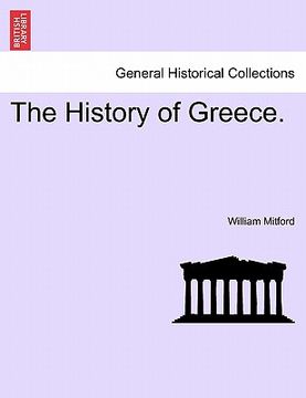 portada the history of greece. (in English)