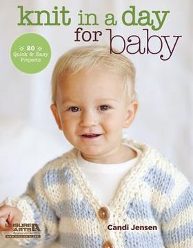 portada knit in a day for baby (en Inglés)