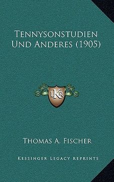 portada tennysonstudien und anderes (1905) (en Inglés)