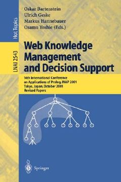 portada web knowledge management and decision support (en Inglés)