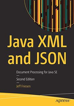 portada Java xml and Json: Document Processing for Java se (en Inglés)
