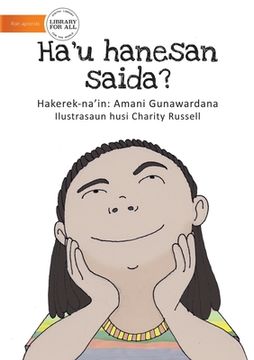 portada Who Am I? (Tetun edition) - Ha'u hanesan saida? (in English)