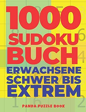 portada 1000 Sudoku Buch Erwachsene Schwer bis Extrem: Logikspiele für Erwachsene 